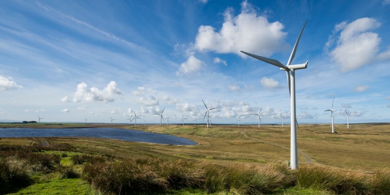 Landscape Image of Wind Farm