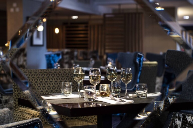 Interior Detail of Hotel Colessio Stirling by Edinburgh hospitality and leisure photographers Blink Imaging