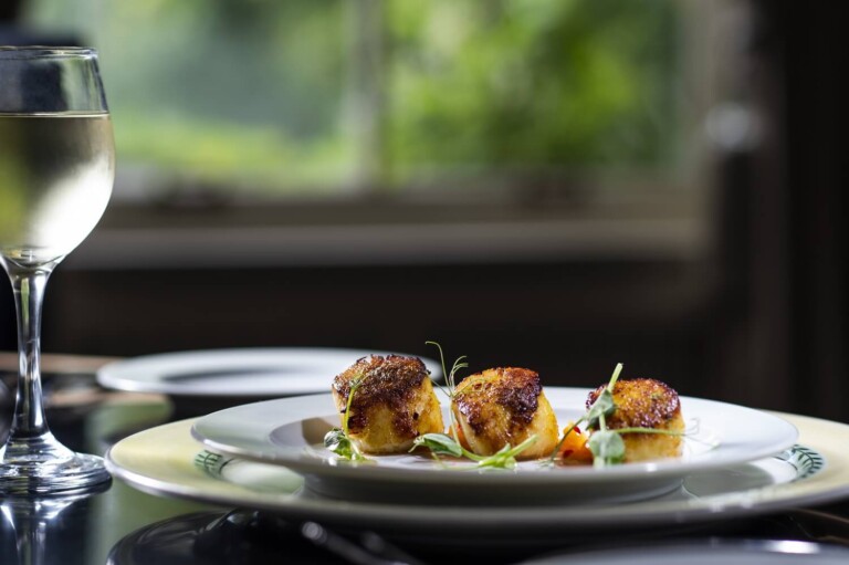 Food Photography of starter by Edinburgh Hospitality Photographers Blink Imaging