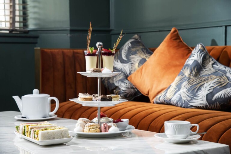 Food Photography of Afternoon Tea by Edinburgh Hospitality Photographers Blink Imaging